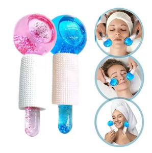 Crystal ball Ice face Massager