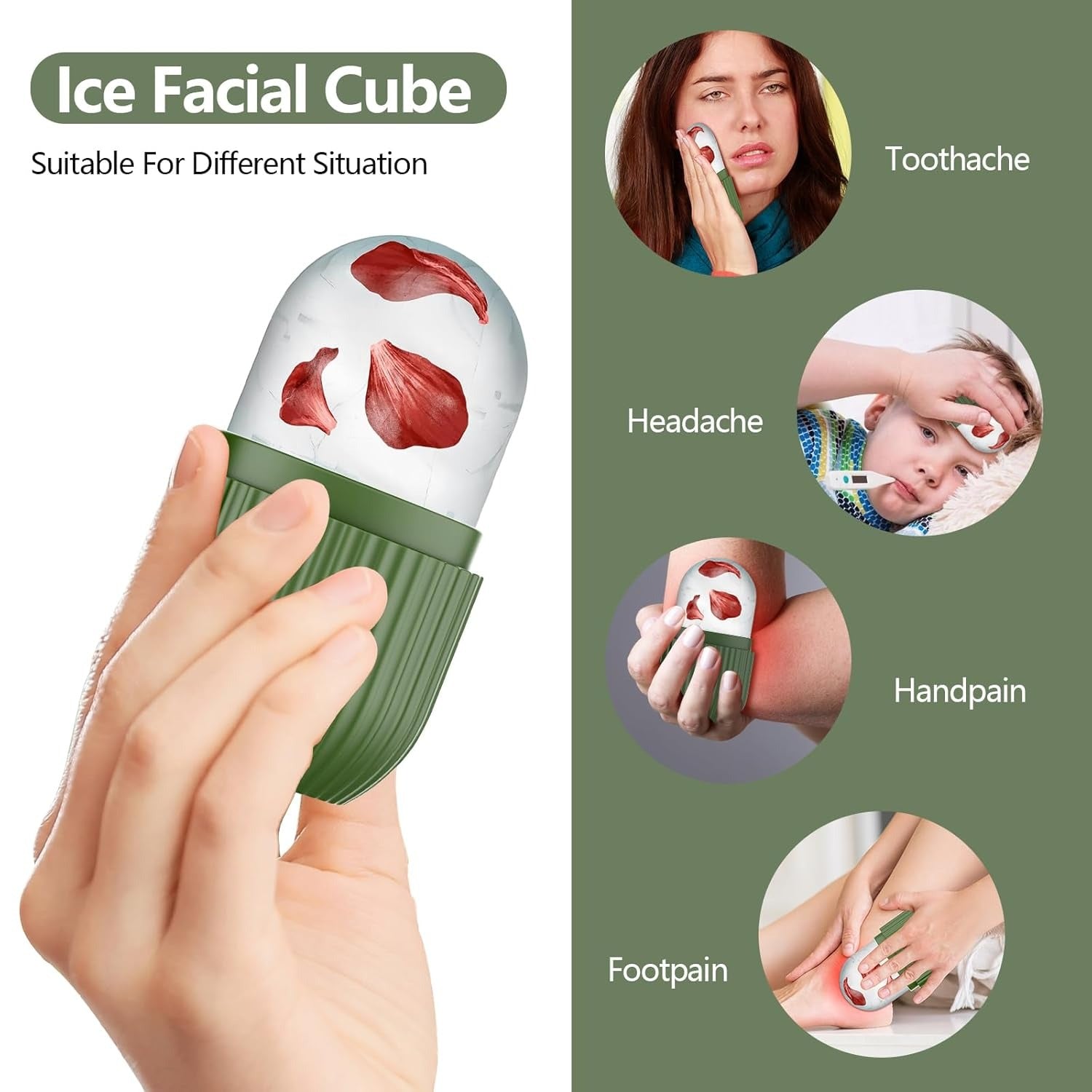 ICE FACE ROLLER MASSAGER