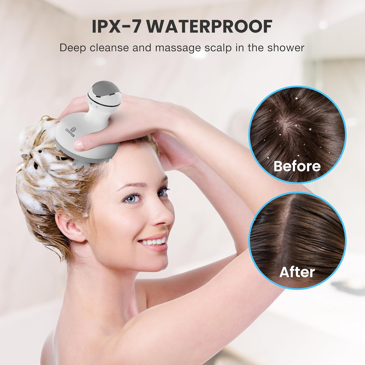 Mini Electric Hair Massager